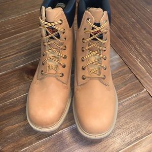 Steel toe Timberland boots